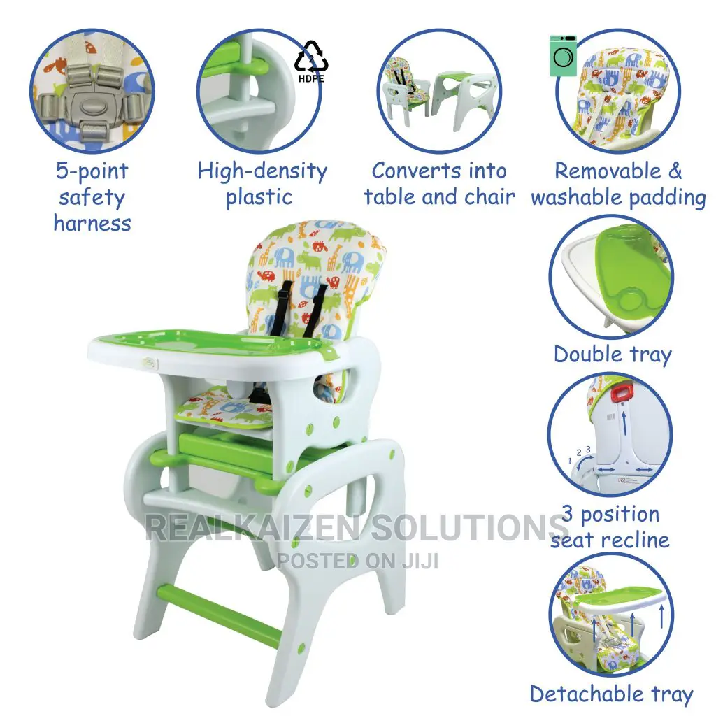 BABYLINKS 3in1 Convertible Chair Seat Feeding Table