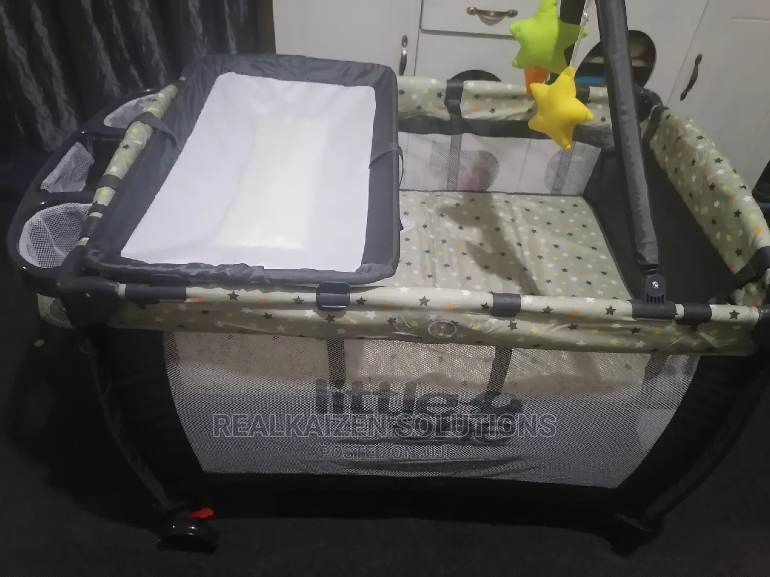 LITTLE ONE Foldable Portable Deluxe Camp Cot Baby Kid Bed