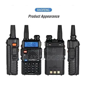 Baofeng UV5R Dual Band Two-Way Radio Walkie Talkies Set of 4