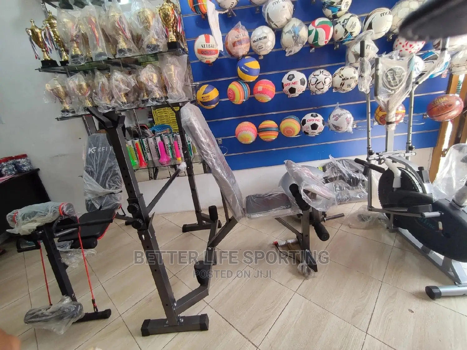 Multifunctional Exercise Bench