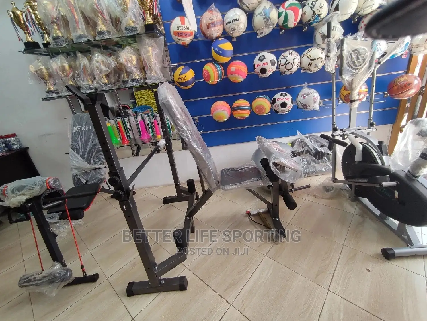 Multifunctional Exercise Bench