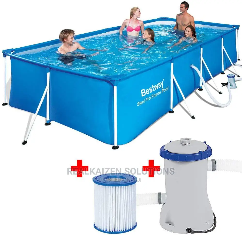 BESTWAY Premium Above Ground Steel Pro Swimming Pool 4m