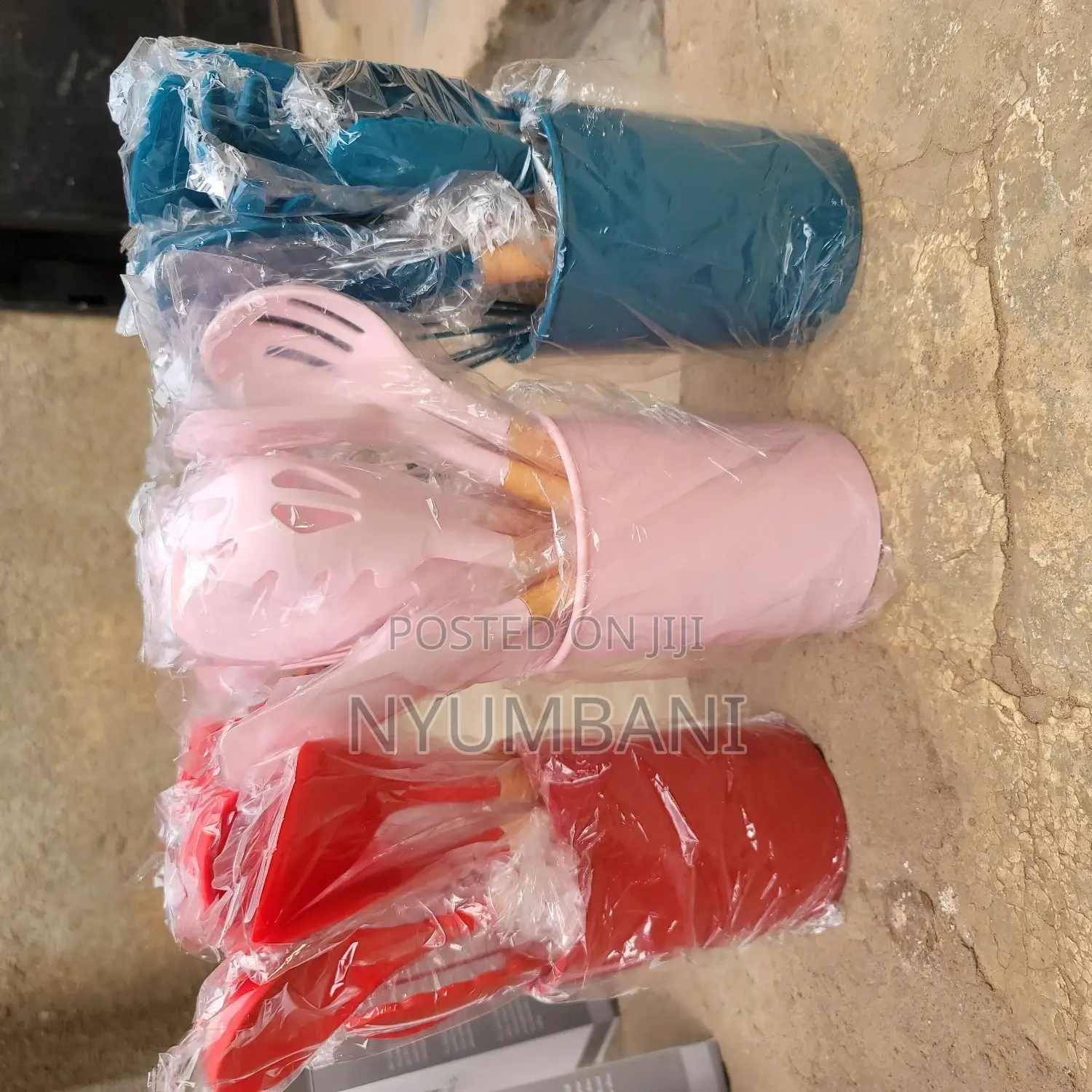 Non Stick Multi Color Spoons Set