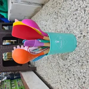Non Stick Multi Color Spoons Set