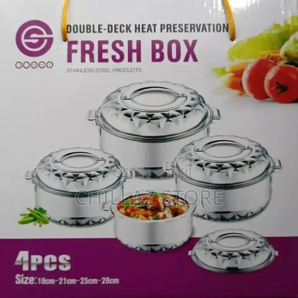 4pcs Preservation Box