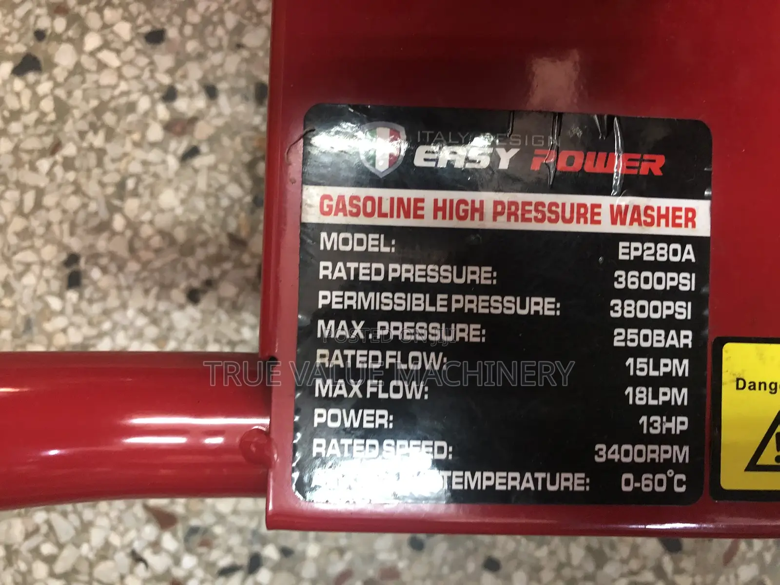 High Pressure Washer Industrial