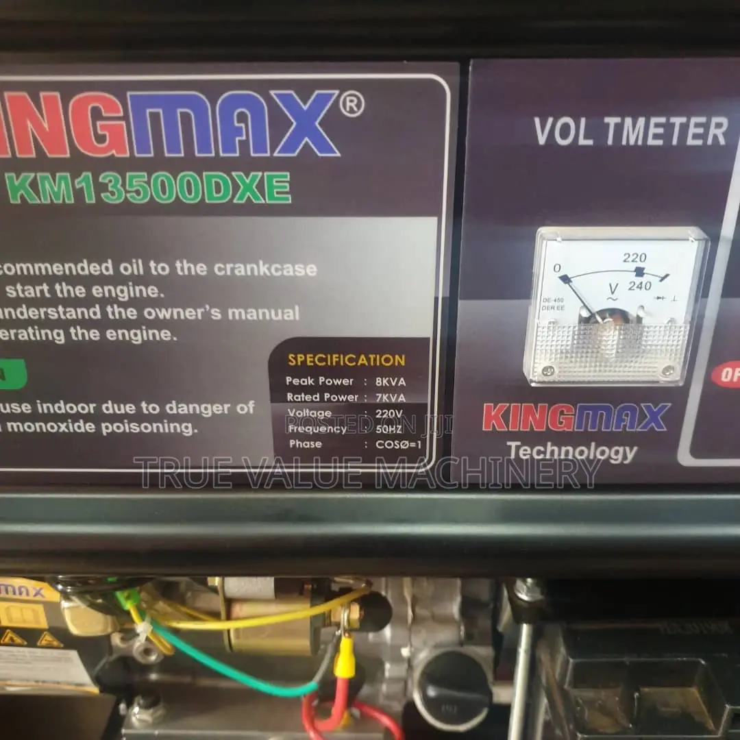 King Max Generator Km13500dxe
