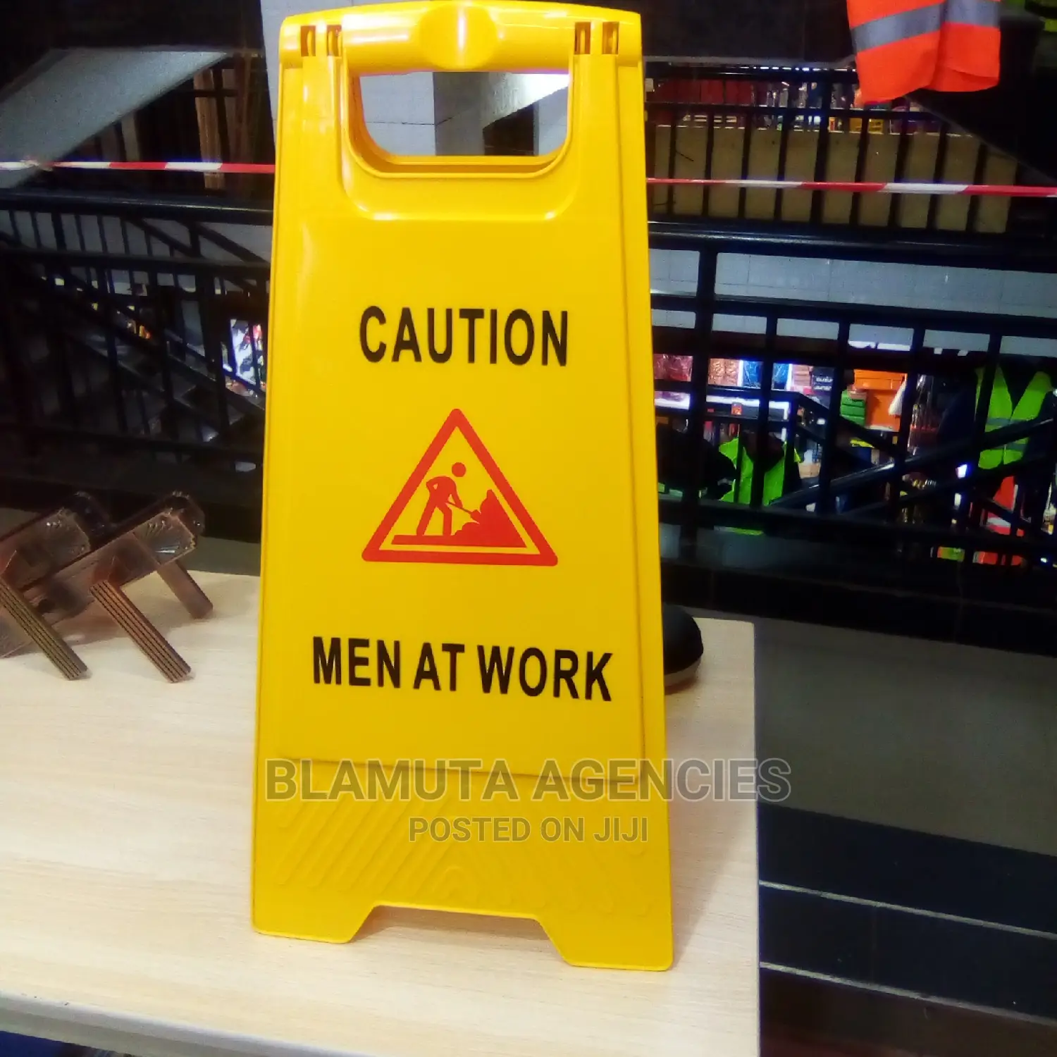 Men at Work Signage