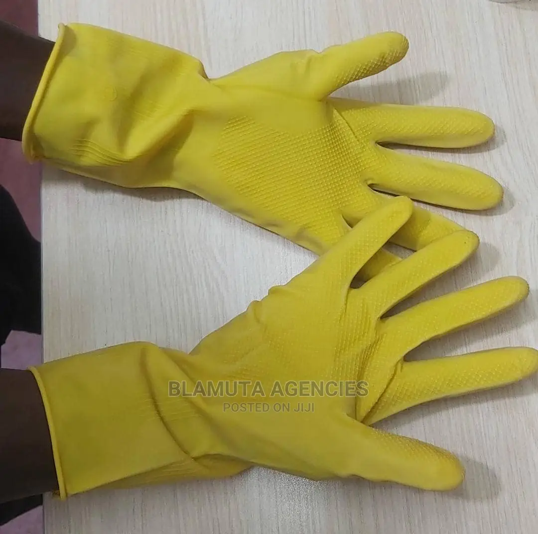 Yellow Rubber Gloves