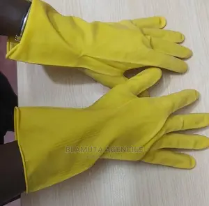 Yellow Rubber Gloves