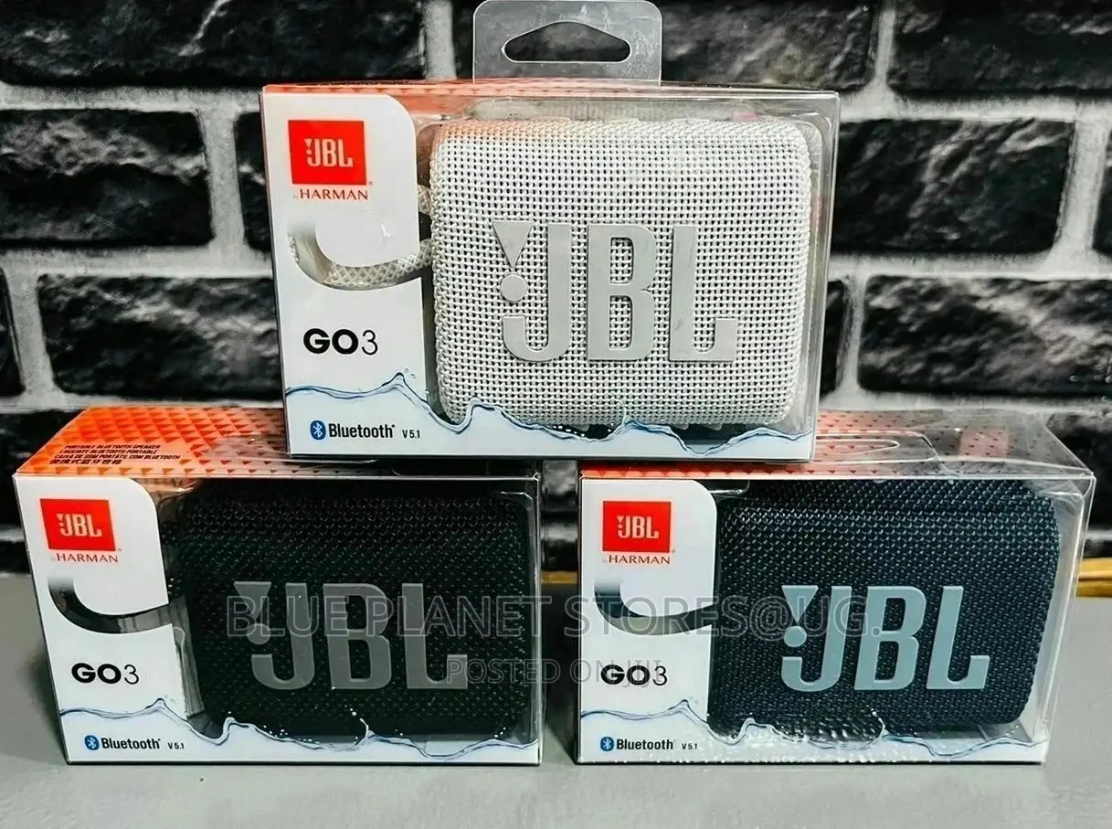 JBL GO-3 | Portable Waterproof Speakers (Bluetooth V5.1)