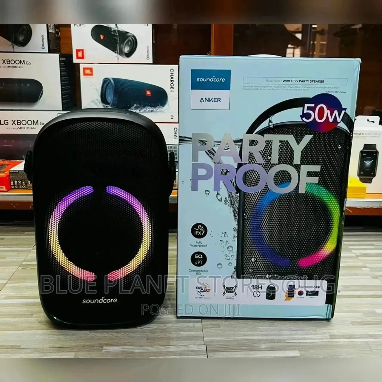 ANKER "Soundcore" 50watts Portable Party Proof Speakers in Central ...