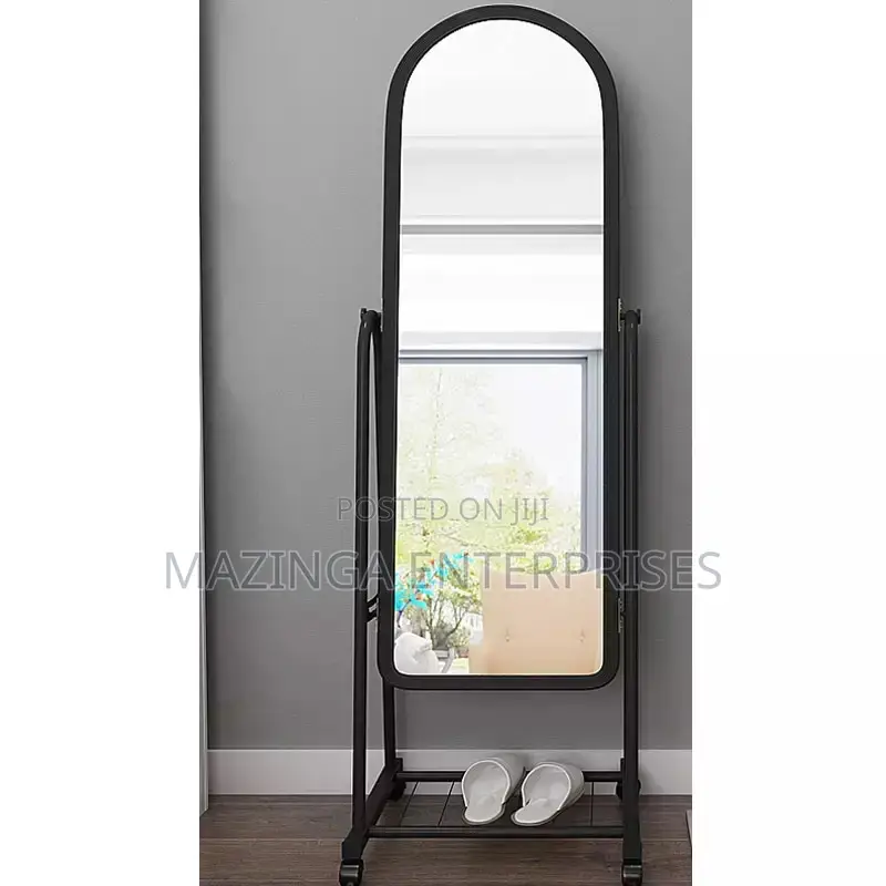 Movable Adjustable Full Body Free Standing Dressing Mirror
