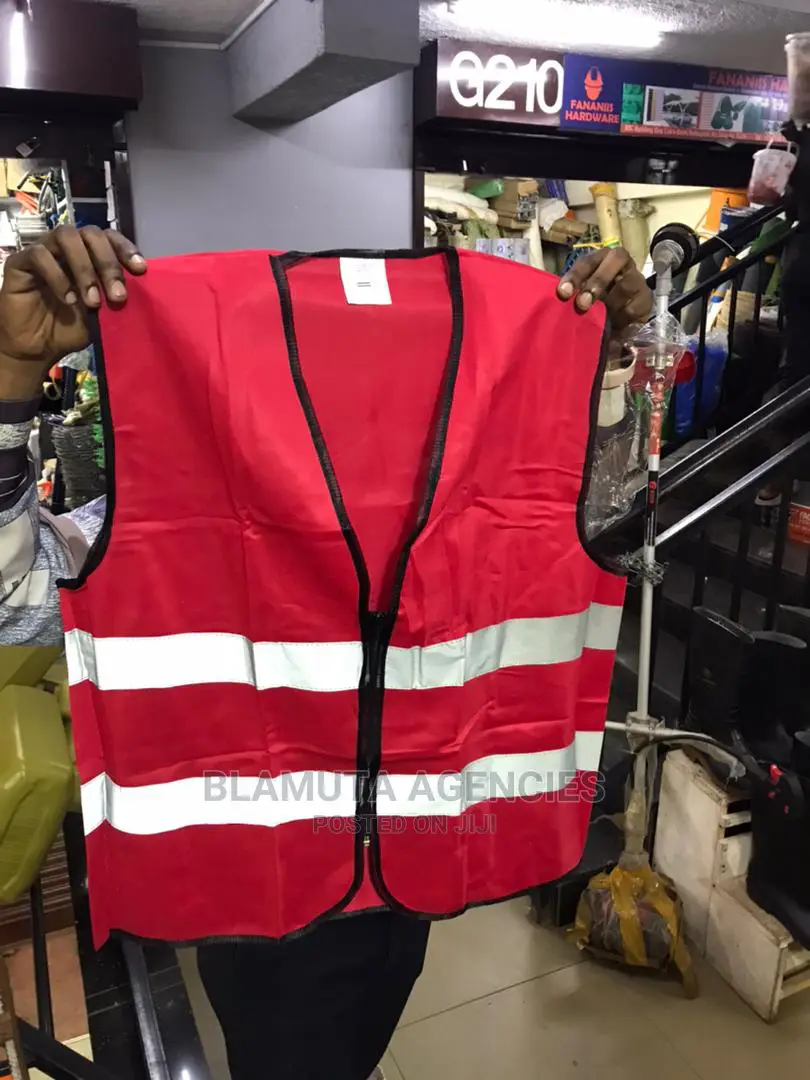 Red Reflector Vest Heavy( Reflector Jacket