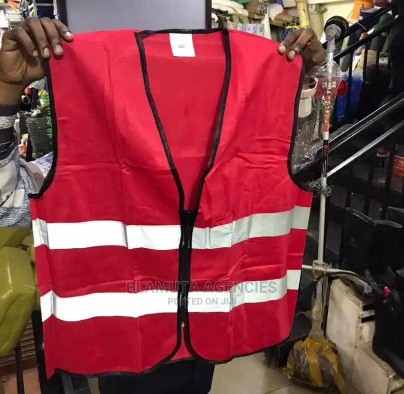 Red Reflector Vest Heavy( Reflector Jacket