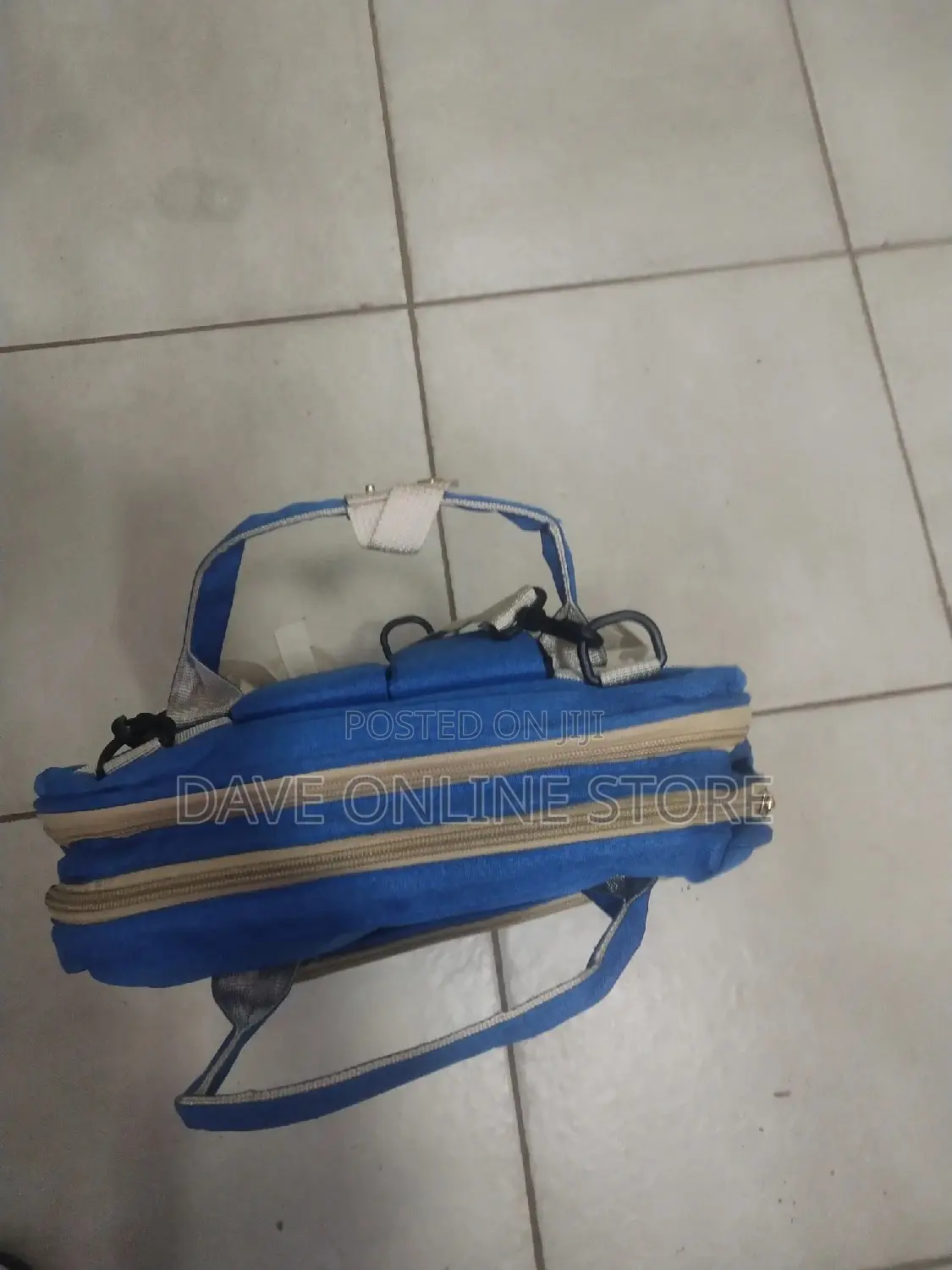 Baby Adjustable Diaper Bag /Bed