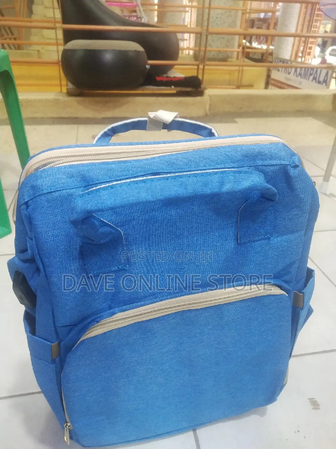 Baby Adjustable Diaper Bag /Bed