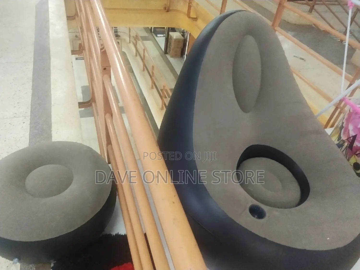 Inflatable Sofa With Foot Rest