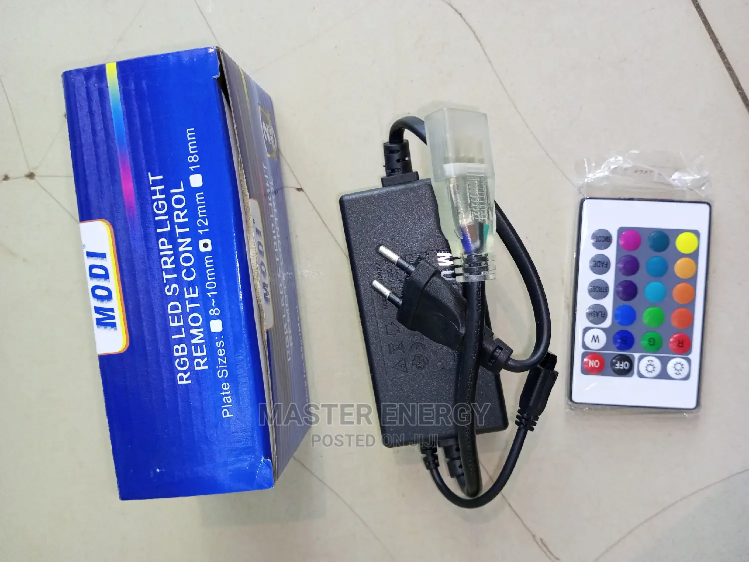 Strip Light Adapter With Remote Control