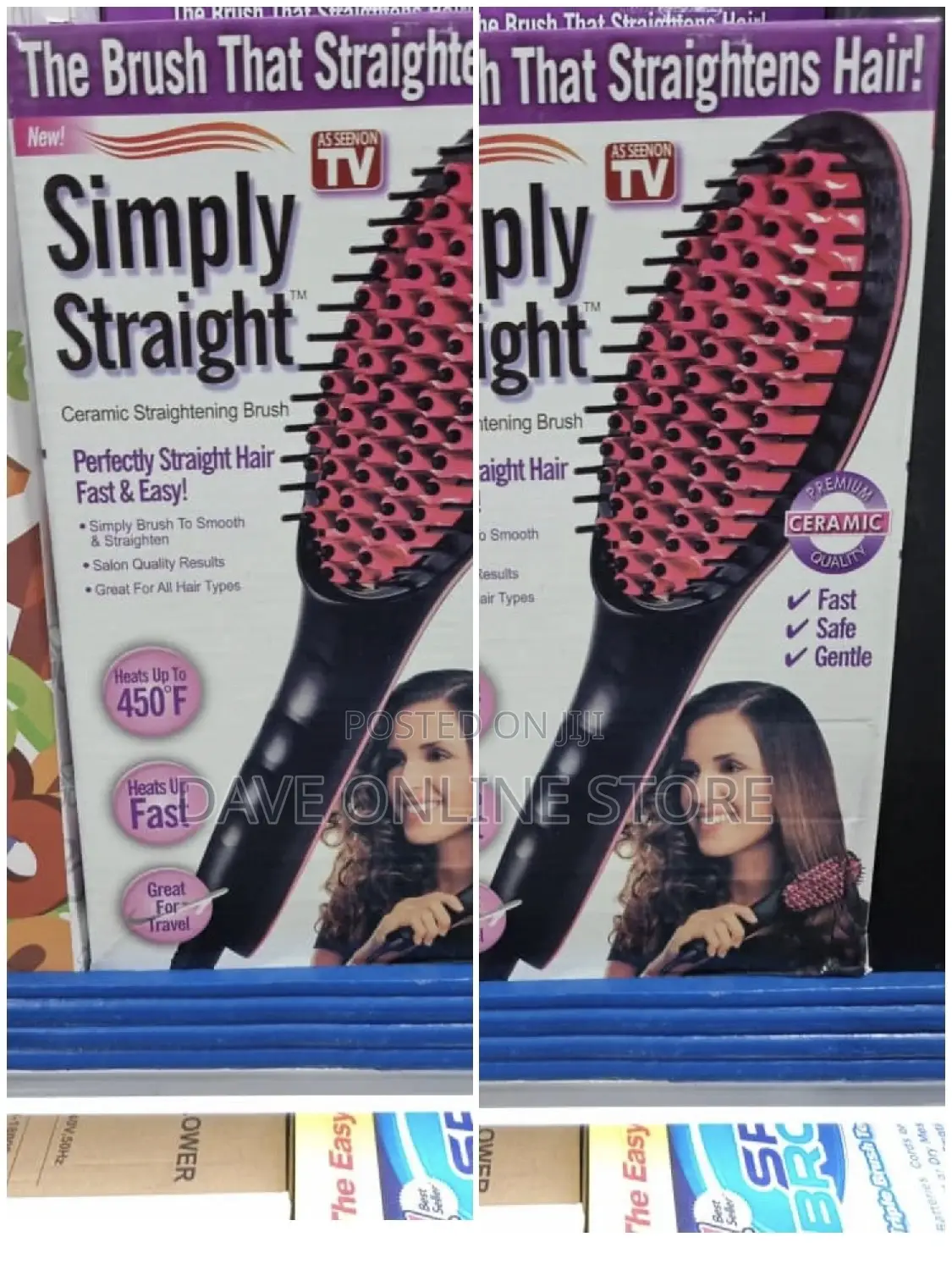 Hair Straightening Brush