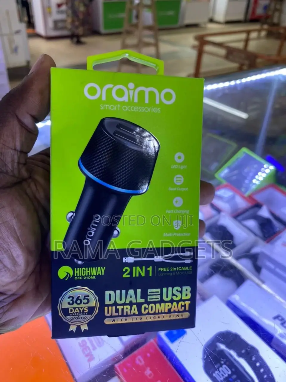 Oraimo Car Adapter