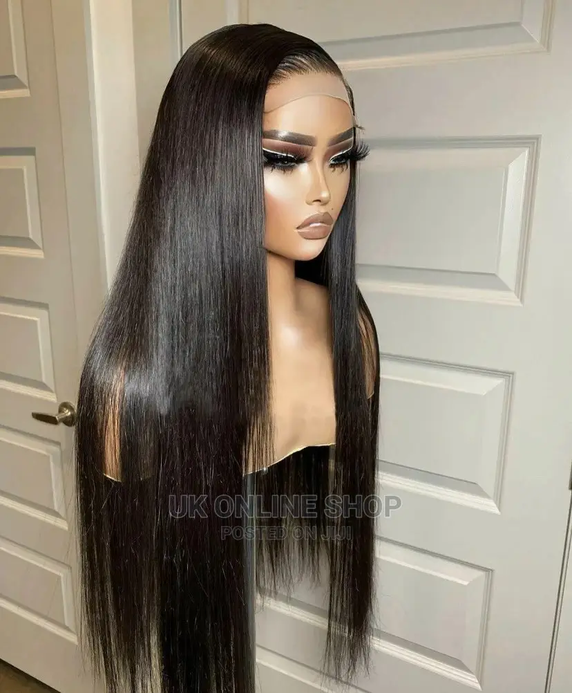 Long Straight 13X6 Lace Frontal Wig Brazilian Remy Human