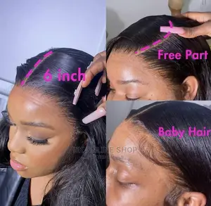 Long Straight 13X6 Lace Frontal Wig Brazilian Remy Human