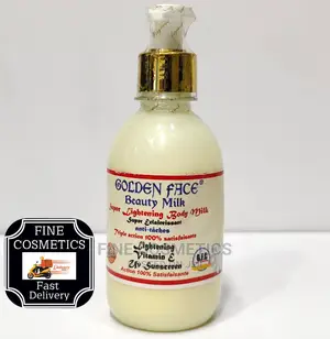Golden Face Super Lightening Set of Lotion, Serum, and Cream