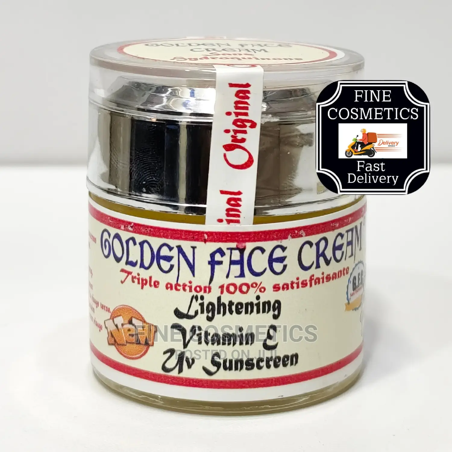 Golden Face Super Lightening Set of Lotion, Serum, and Cream