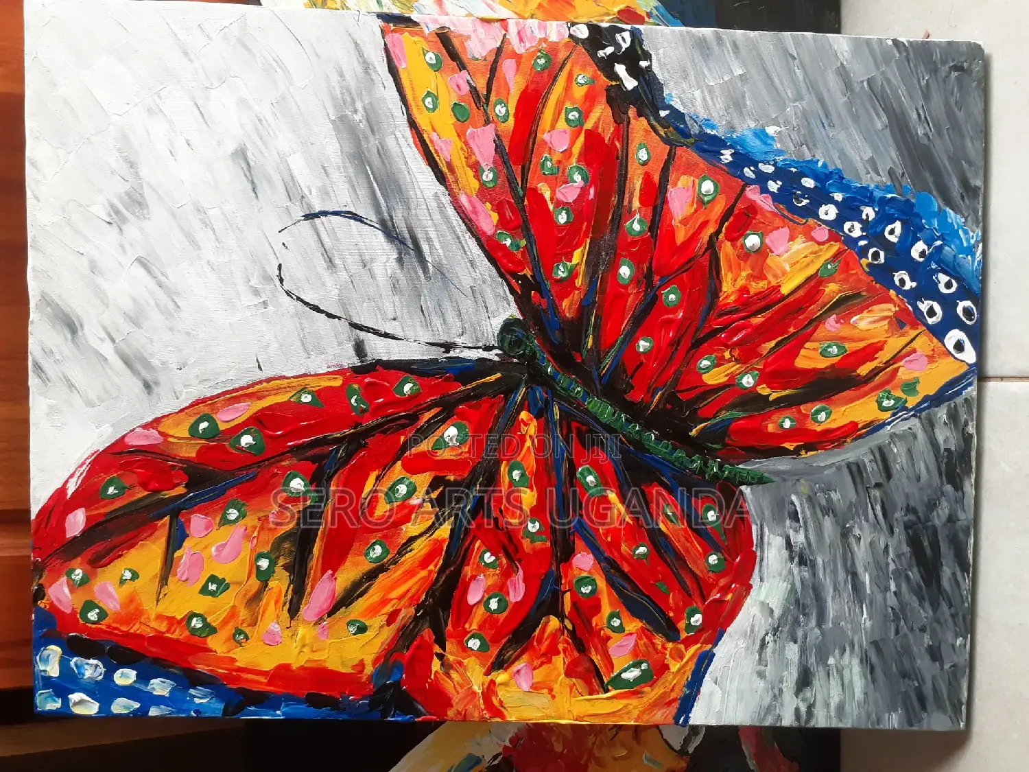 Beautiful Butterfly Painting