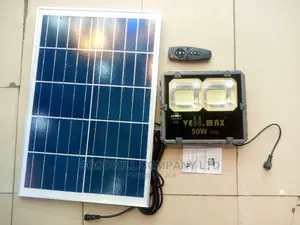 Vellmax 50w Solar Flood Light