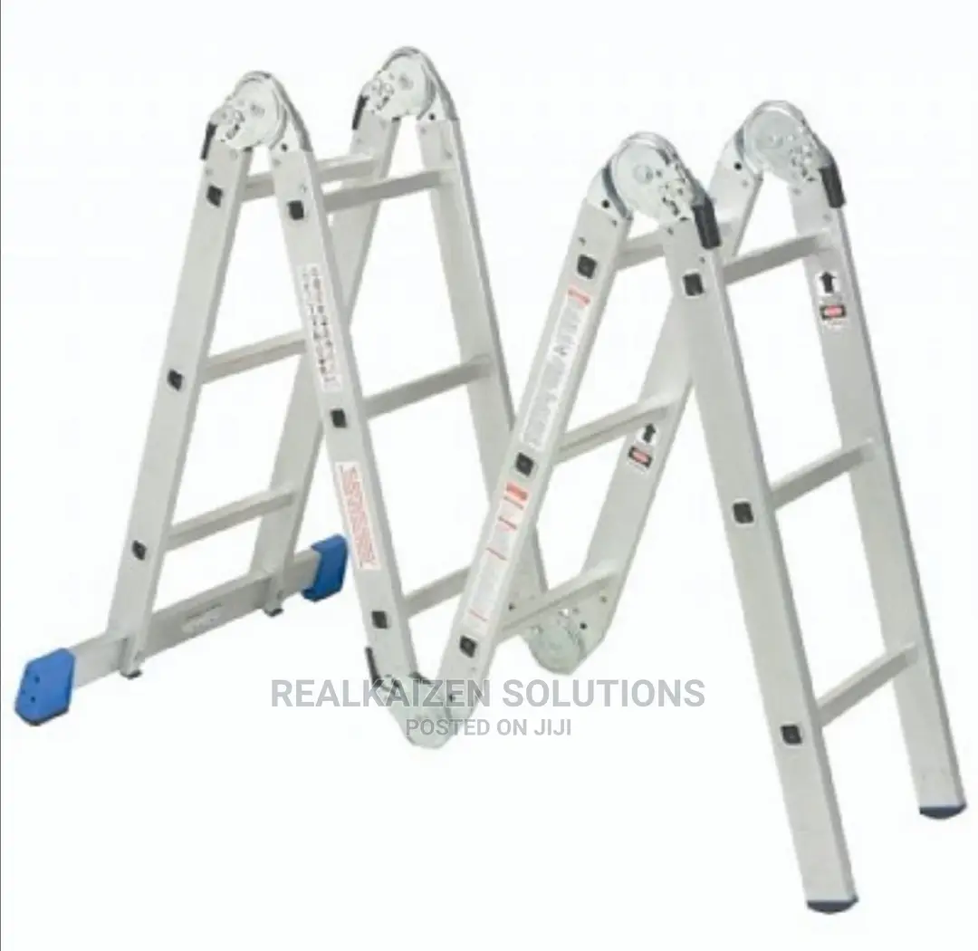 SA LADDER Folding Multi-Purpose Aluminum Ladder 1.7M – 3.8M