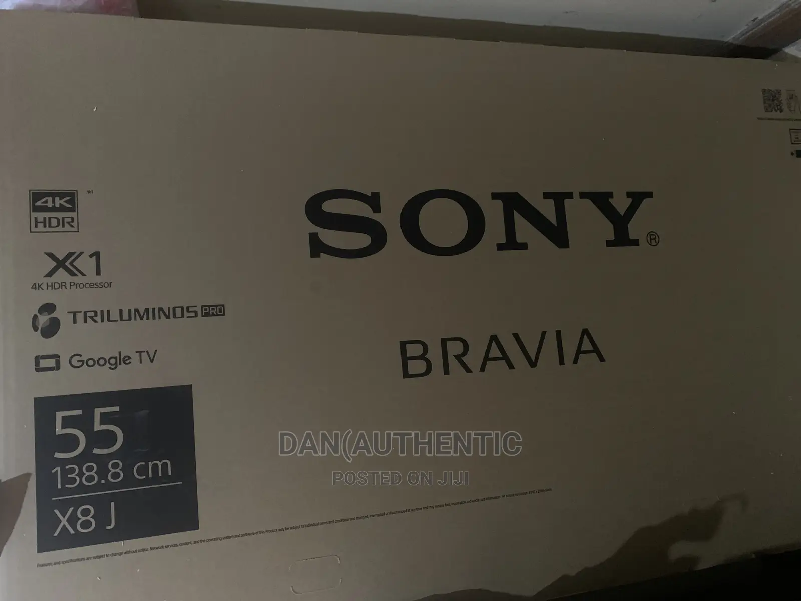 Sony Bravia X80j 4k Uhd 55inch Brand New