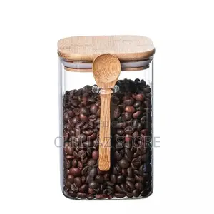 3pcs Glass Storage Canister