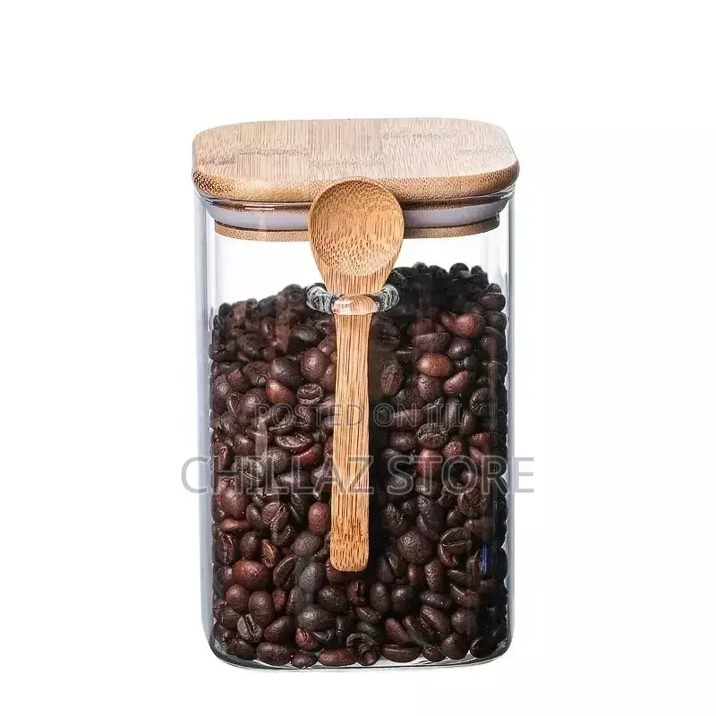 3pcs Glass Storage Canister