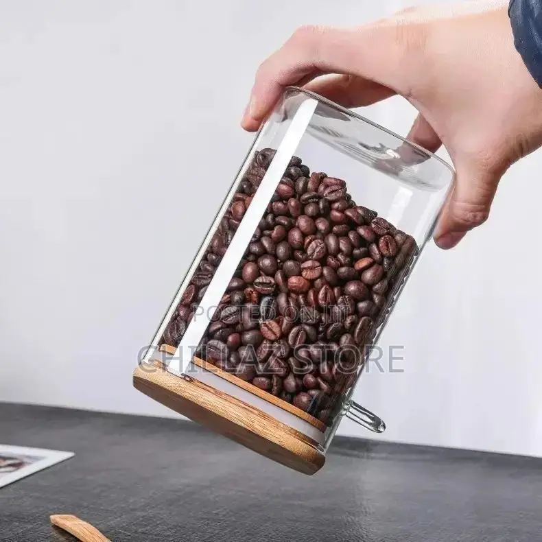 3pcs Glass Storage Canister