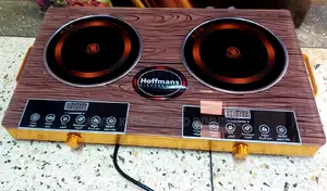 Electric Infrared Cooker With 2 Burners