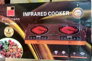 Electric Infrared Cooker With 2 Burners