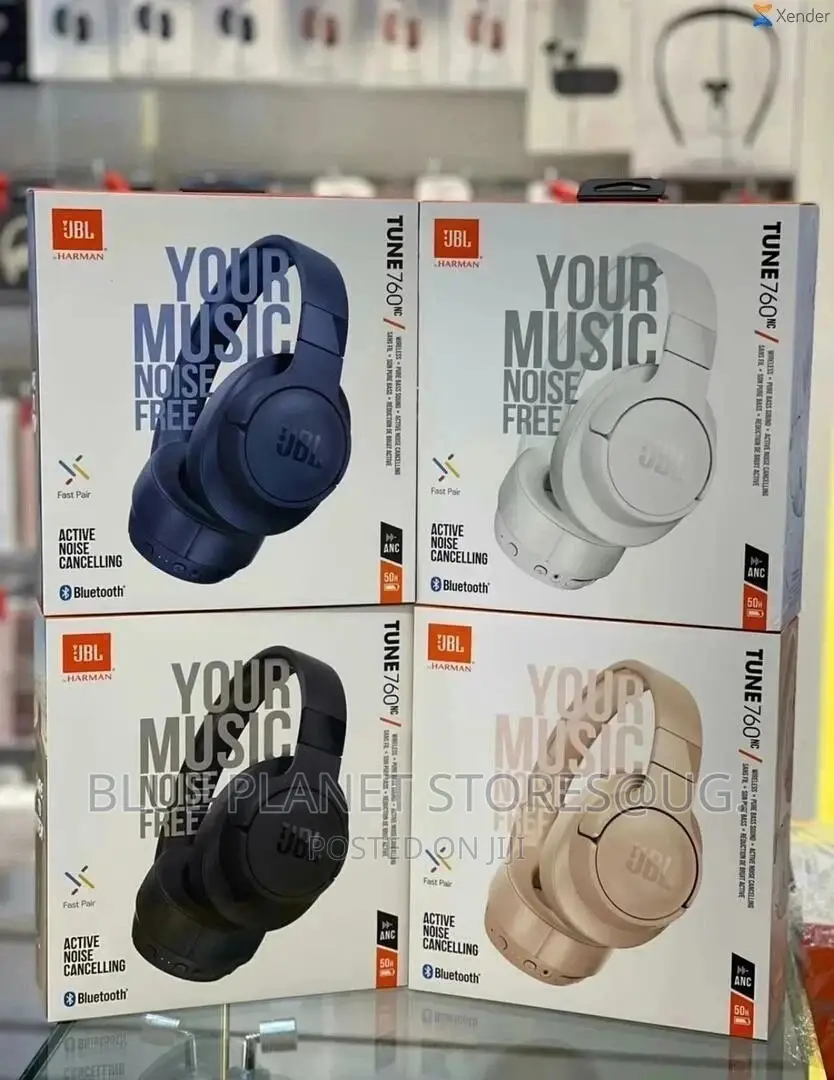 JBL Tune 760nc | Bluetooth/Wireless Over-Ear NC Headphones.