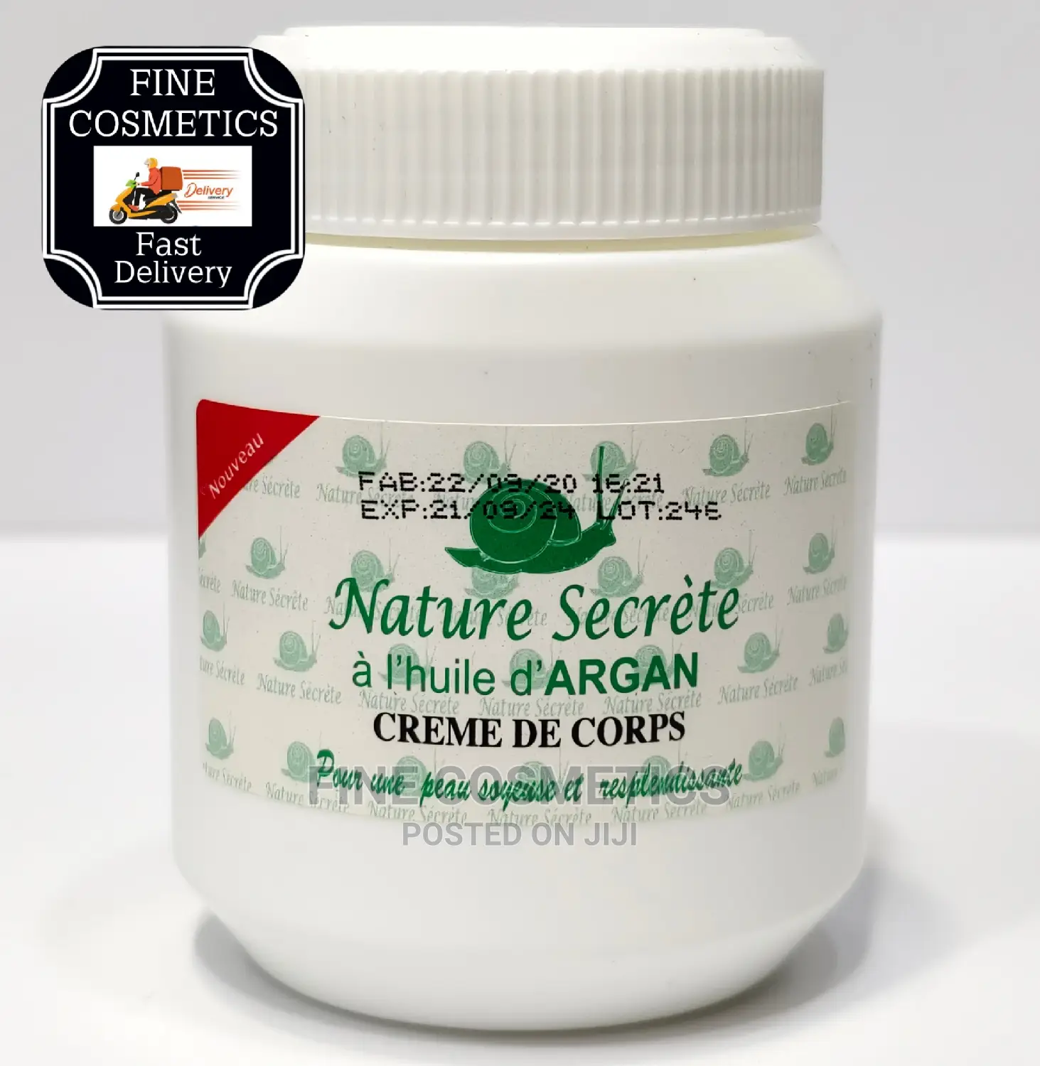 Nature Secret Lightening Moisturizing Cream With Argan Oil