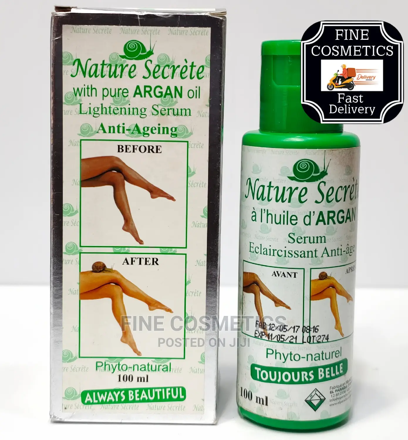 Nature Secrete Pure Argan Oil Lightening Anti Ageing Serum