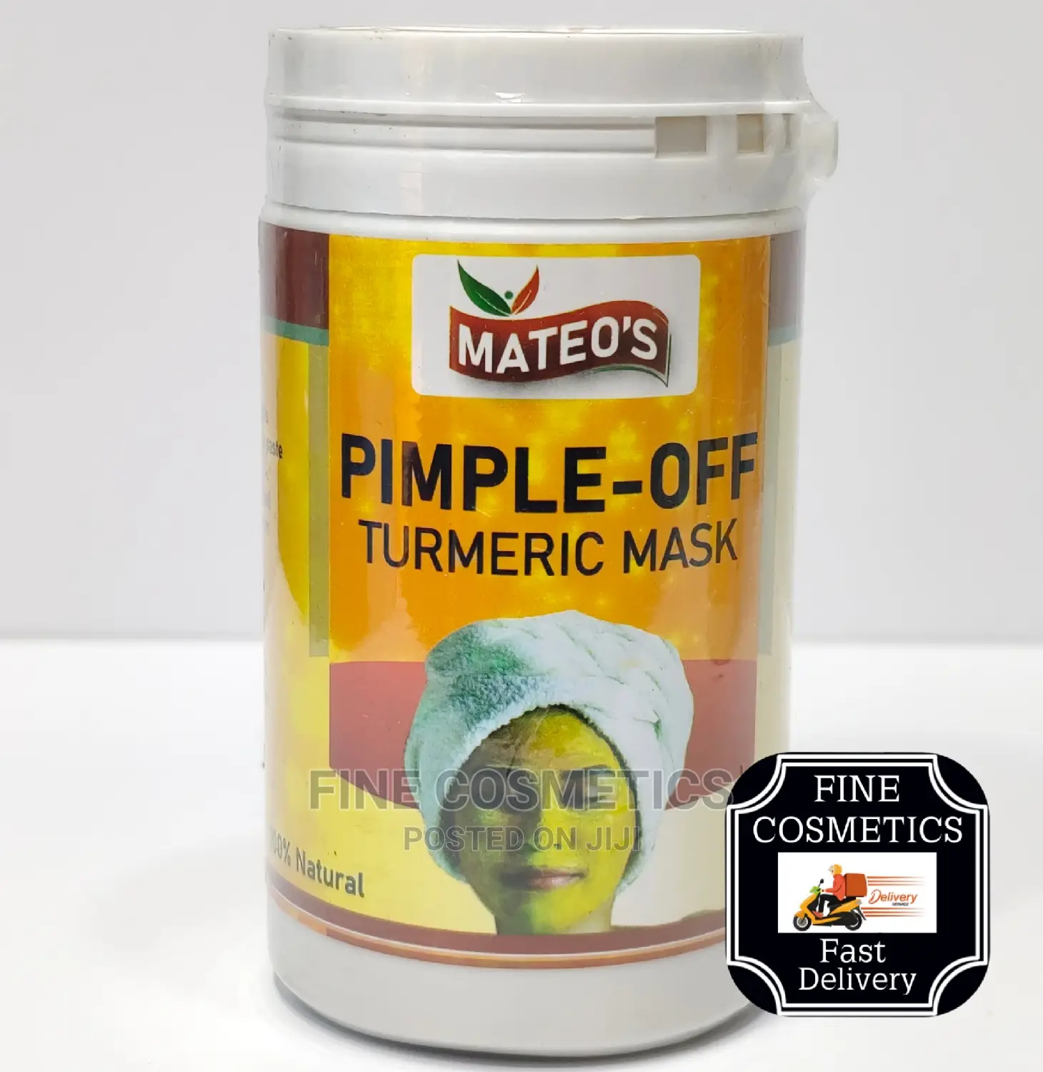 Mateo's Pimple Off Turmeric Facial Face Mask