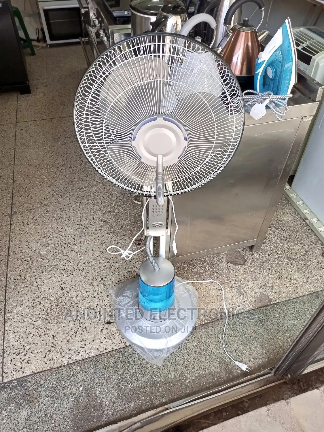 Mist Fans Grey in Colour
