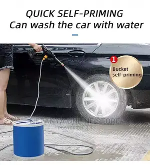 Rechargeable High Pressure Car Washer.