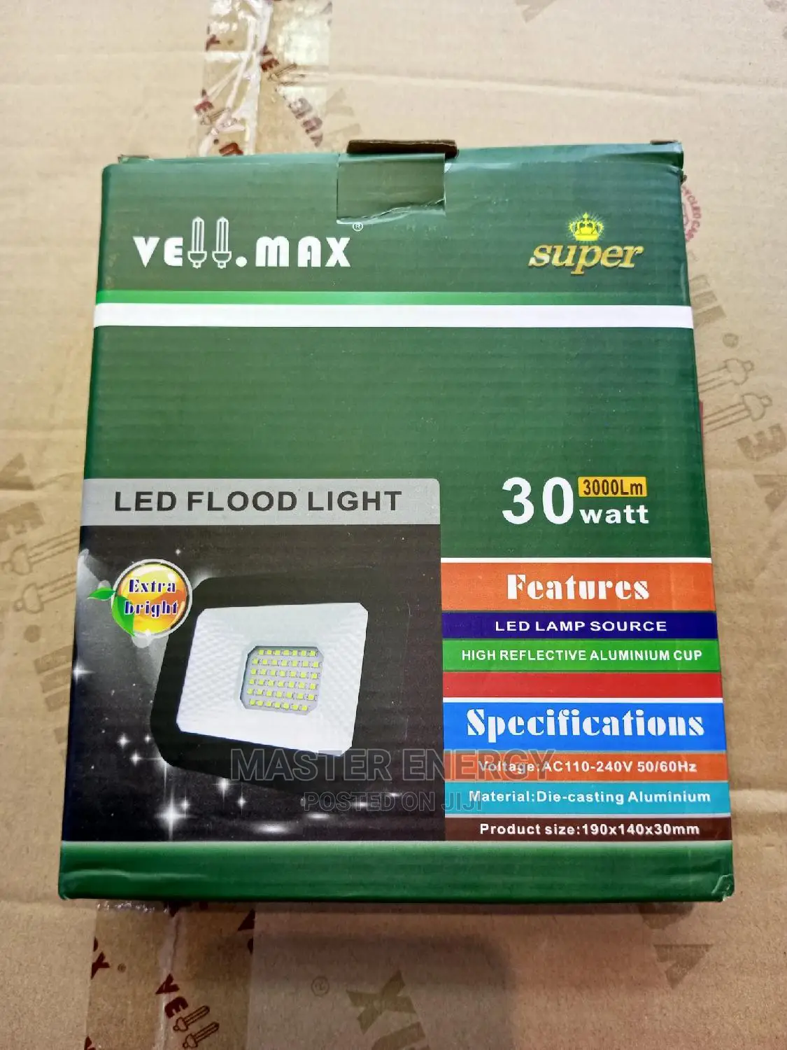 30w Solar Flood Light AC