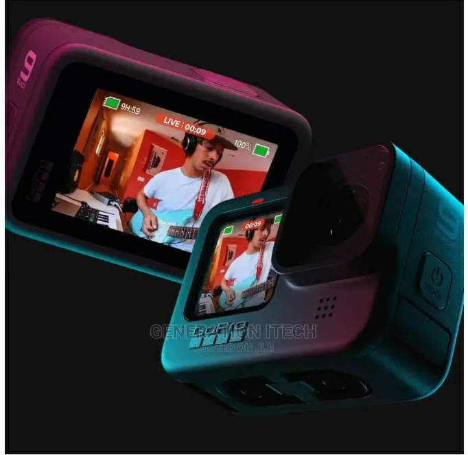 Gopro Hero9 Action Camera With 20mp Video Streaming Waterprf