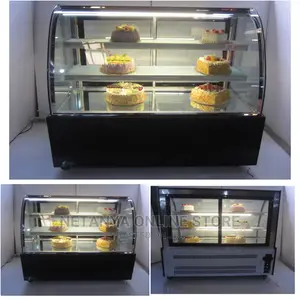 Warm And Cool Food Display.