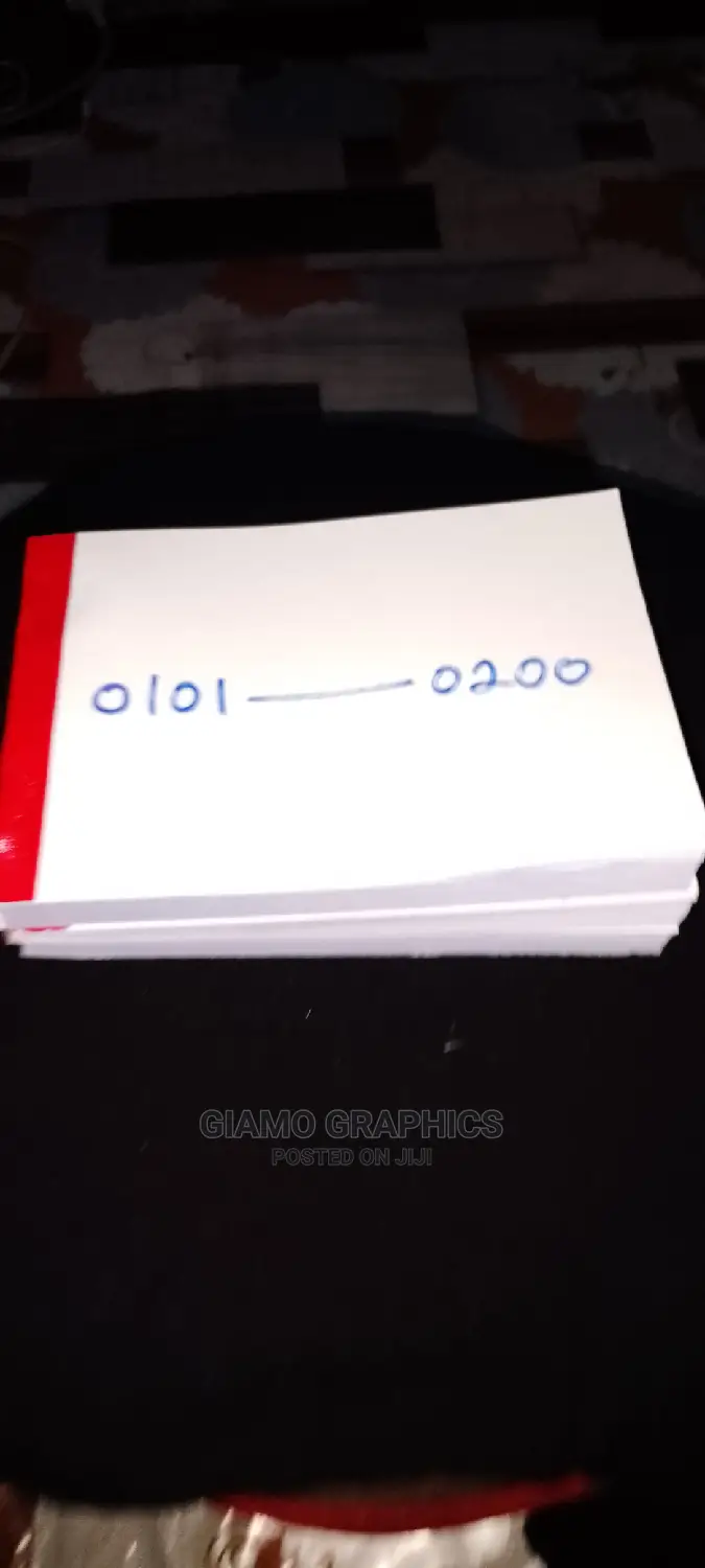 Invoices/Quotation Printing and Binding