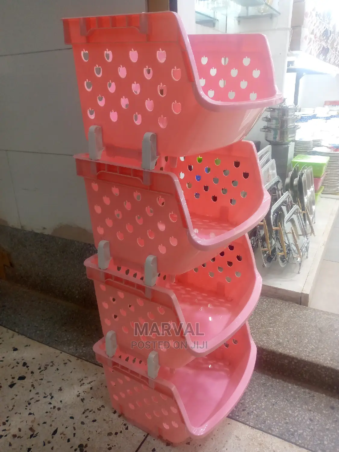 4 Layer Kitchen Storage Basket