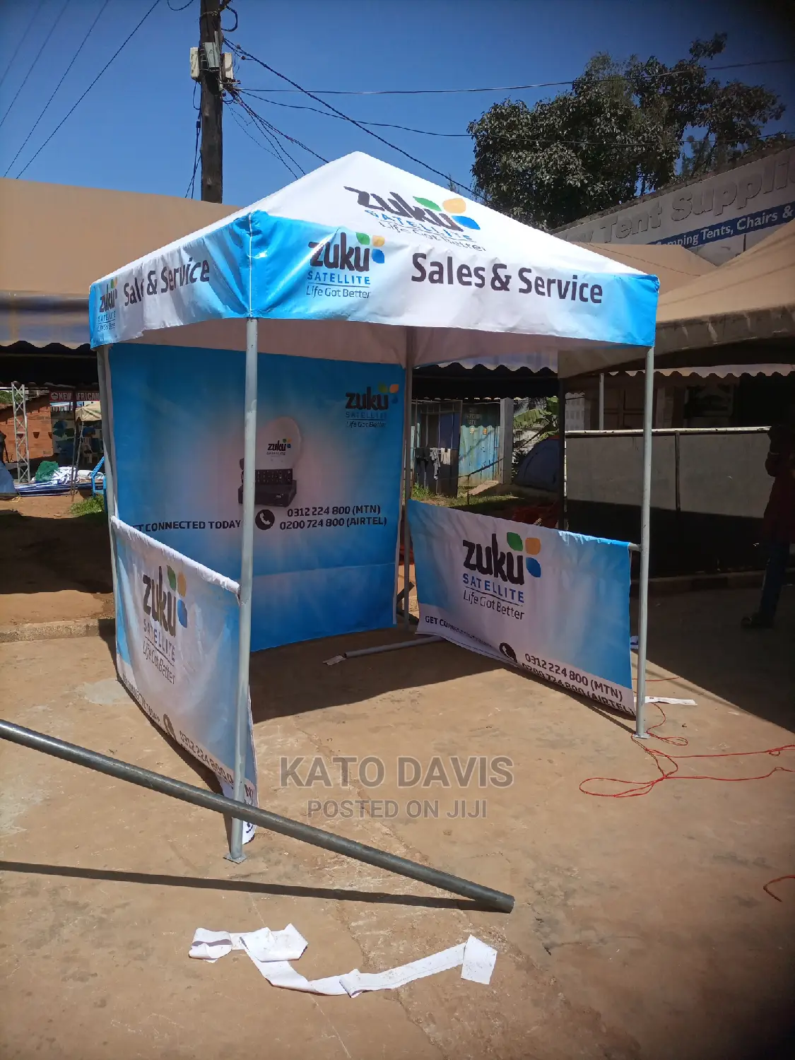 Cake Tent Gazemble